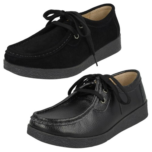 Ladies eaze leather lace - ladies, up