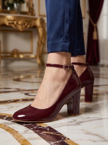 Womens ankle strap buckle - ankle,
