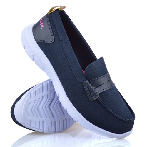 Womens slip trainers memory - womens,