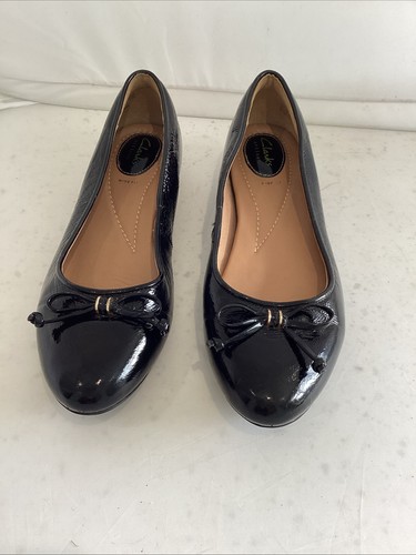 Clarks artisan black patent - artisan,