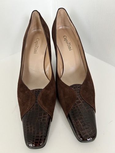 Capollini women brown suede - capollini, suede/