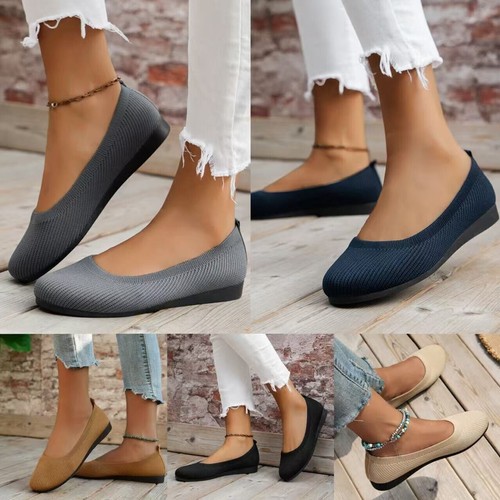 Womens ballet dolly pumps - ballet, on