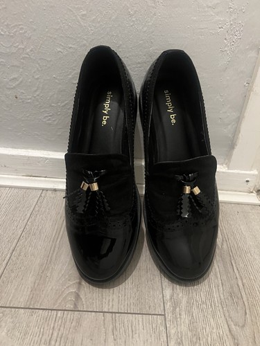 Simply black slip shoe - black,