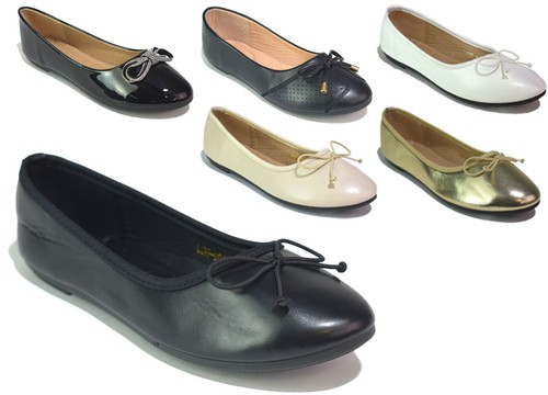 Ladies ballerina flats shoes - ladies,