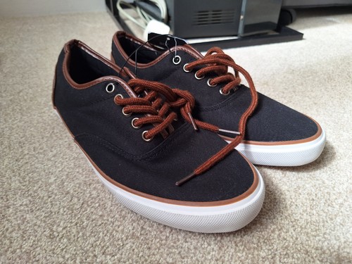 New mens black canvas - tu, shoes