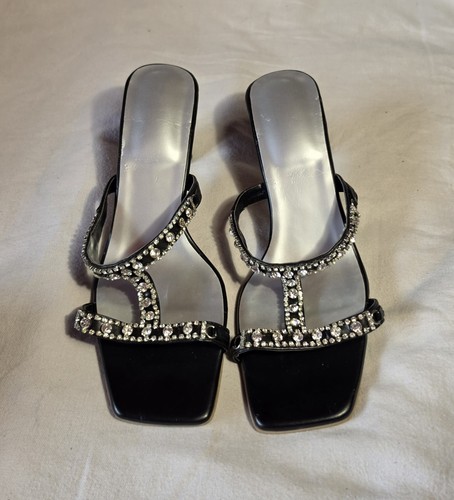 Strappy glittery heels size - heels,
