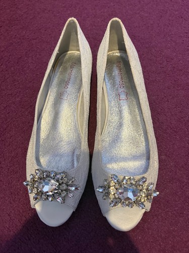 Ladies silver shoes - silver,