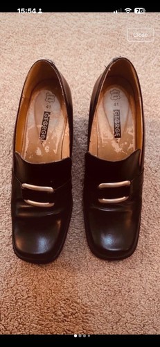 Women leather court shoes - women’s,