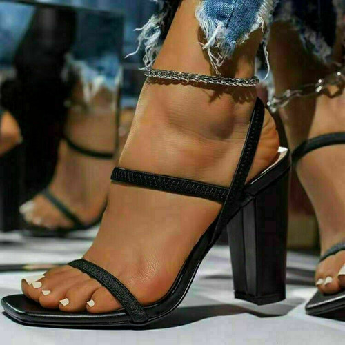 Womens ladies block high - block,