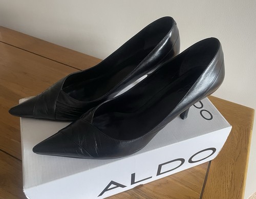 Aldo black leather - , stiletto