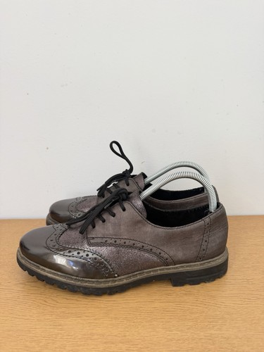 Rieker brown patent leather - brown,
