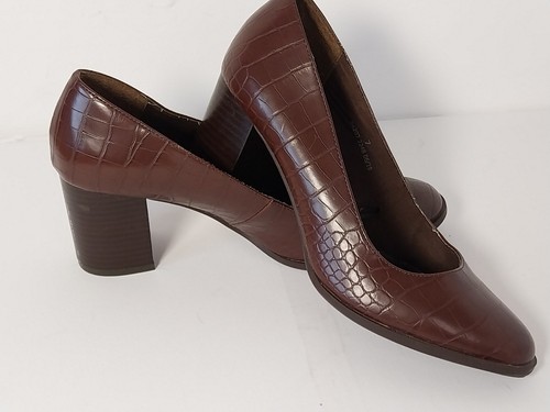 Collection brown croc - m&s,