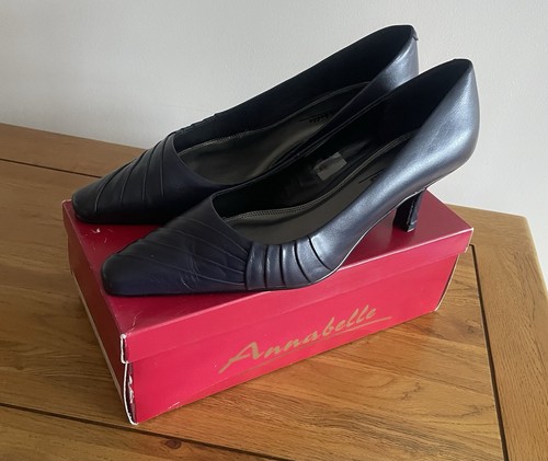 Annabelle navy leather