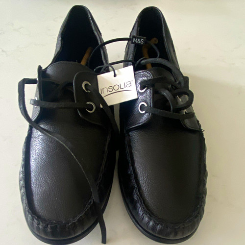 Ladies leather moccasin - ,