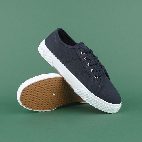 Womens navy casual canvas - navy,