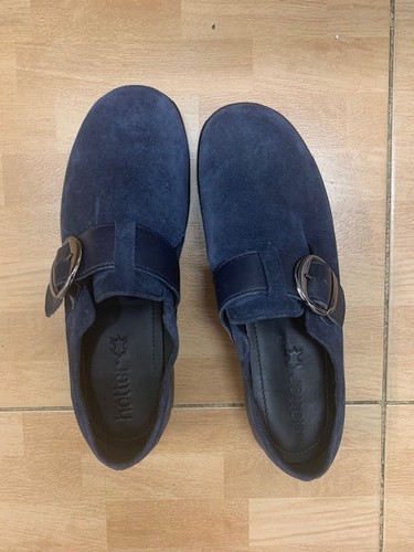 Hotter size blue suede - 7,,