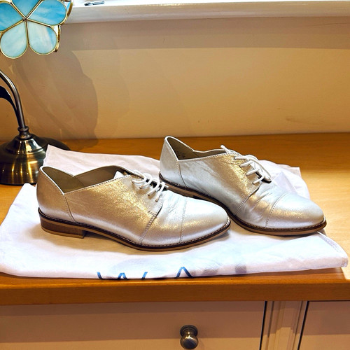 Aldo women silver - silver, leather