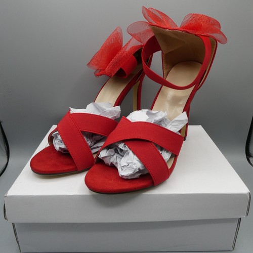 Ladies womens red shoes - shoes, uk