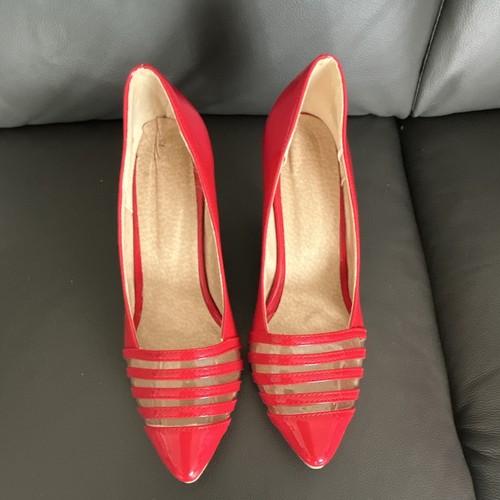 Unbranded red patent - red,