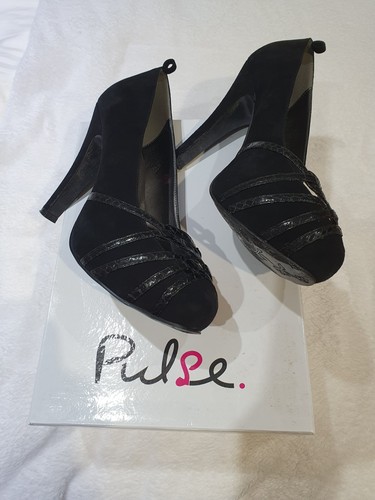 Pulse black suede leather - pulse,