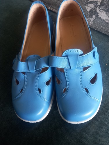 Hotter shoes blue size - uk:, 7