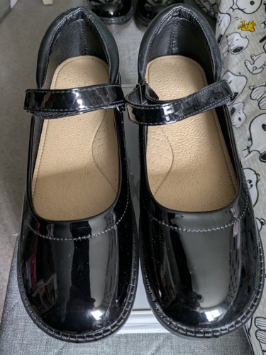 Womens black patent flat - womens,